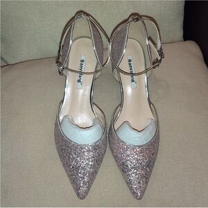 Baoyafang wedding bling pumps